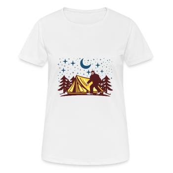Hôtel 5 milliards d’étoiles - T-shirt respirant Femme - blanc - Devant - AI Model Female 172 dark (172cm)