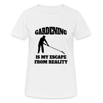Garten Geschenk Obstgarten Gärtner Hobbygärtner - Frauen T-Shirt atmungsaktiv - Weiß - Vorne - AI Model Female 172 dark (172cm)