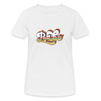 Balkan Spruch Babo Geschenkidee - Frauen T-Shirt atmungsaktiv - Weiß - Vorne - AI Model Female 172 dark (172cm)