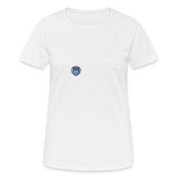 Tarantula large spider with spider web thread - Women's Breathable T-Shirt - white - Front - AI Model Female 172 dark (172cm)