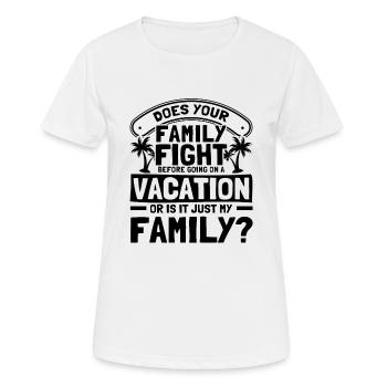 Road Trip Holiday Family Holiday Family Gift - Women's Breathable T-Shirt - white - Front - AI Model Female 172 dark (172cm)