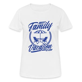 Road Trip Holiday Family Holiday Family Gift - Women's Breathable T-Shirt - white - Front - AI Model Female 172 dark (172cm)