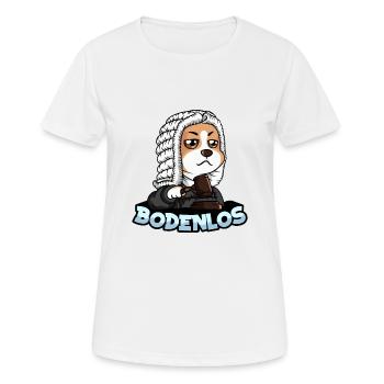 Bodenlos - Frauen T-Shirt atmungsaktiv - Weiß - Vorne - AI Model Female 172 dark (172cm)
