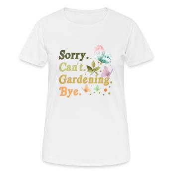 Gardening Gardeners Gardening Digging Plant - Women's Breathable T-Shirt - white - Front - AI Model Female 172 dark (172cm)