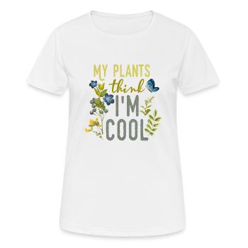 Gardening Gardeners Gardening Digging Plant - Women's Breathable T-Shirt - white - Front - AI Model Female 172 dark (172cm)