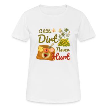 Gardening Gardeners Gardening Digging Plant - Women's Breathable T-Shirt - white - Front - AI Model Female 172 dark (172cm)