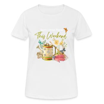 Gardening Gardeners Gardening Digging Plant - Women's Breathable T-Shirt - white - Front - AI Model Female 172 dark (172cm)