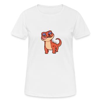 Coureur - T-shirt respirant Femme - blanc - Devant - AI Model Female 172 dark (172cm)