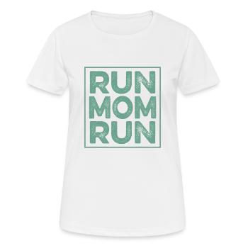 race mama mom - Women's Breathable T-Shirt - white - Front - AI Model Female 172 dark (172cm)