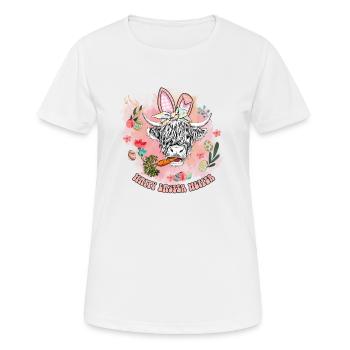 Happy Easter Easter Easter Egg Easter Celebration Easter - Women's Breathable T-Shirt - white - Front - AI Model Female 172 dark (172cm)