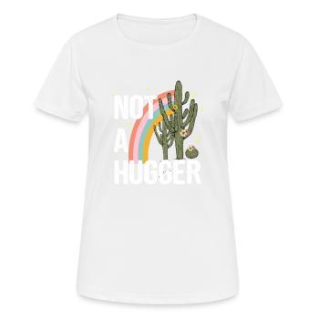 Wüste Wüstenlandschaft Wildnis Outback Landstraßen - Frauen T-Shirt atmungsaktiv - Weiß - Vorne - AI Model Female 172 dark (172cm)