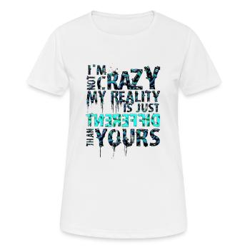 la sagesse cite le texte de Bouddha paroles de vie de sagesse - T-shirt respirant Femme - blanc - Devant - AI Model Female 172 dark (172cm)
