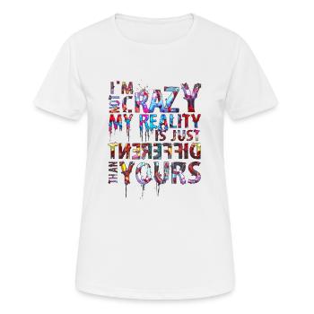 la sagesse cite le texte de Bouddha paroles de vie de sagesse - T-shirt respirant Femme - blanc - Devant - AI Model Female 172 dark (172cm)