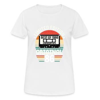 Édition Limitée Du Meilleur De L'original De 1986 - T-shirt respirant Femme - blanc - Devant - AI Model Female 172 dark (172cm)