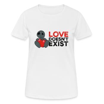 L’amour n’existe pas | | de vêtements Emo Emocore Goth Do - T-shirt respirant Femme - blanc - Devant - AI Model Female 172 dark (172cm)
