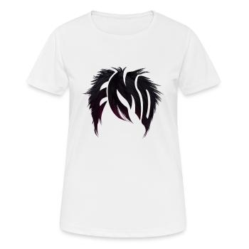 Emo | | de vêtements Emo Emocore Coiffure | Emo Musice - T-shirt respirant Femme - blanc - Devant - AI Model Female 172 dark (172cm)