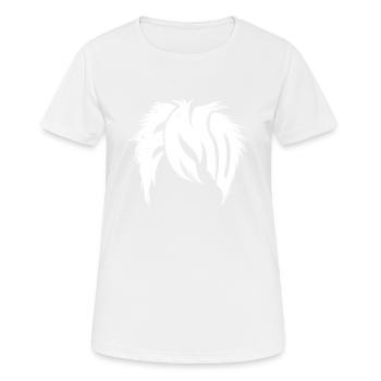 Emo | | de vêtements Emo Emocore Coiffure | Emo Musice - T-shirt respirant Femme - blanc - Devant - AI Model Female 172 dark (172cm)