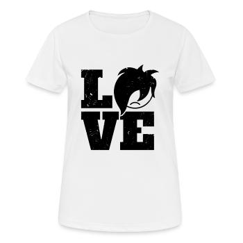 | D’AMOUR | de vêtements Emo | Emocore Emo Musicemo enfants g - T-shirt respirant Femme - blanc - Devant - AI Model Female 172 dark (172cm)
