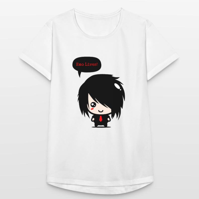 EMO lebt | Jungen Emo Kleidung | Emocore-| Emo Musik Frauen T-Shirt atmungsaktiv