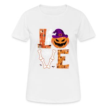 6 - T-shirt respirant Femme - blanc - Devant - AI Model Female 172 dark (172cm)