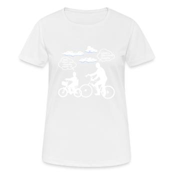 What Are Clouds Made Of, Linux Servers Mostly 8 - Women's Breathable T-Shirt - white - Front - AI Model Female 172 dark (172cm)
