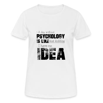 Psychologie - Frauen T-Shirt atmungsaktiv - Weiß - Vorne - AI Model Female 172 dark (172cm)