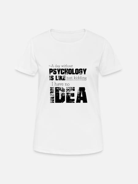 Psychology - Women's Breathable T-Shirt - white