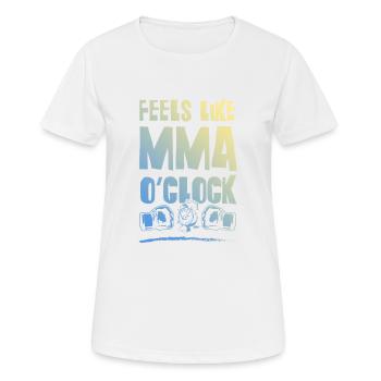 Mma Mixed matrial arts - Women's Breathable T-Shirt - white - Front - AI Model Female 172 dark (172cm)