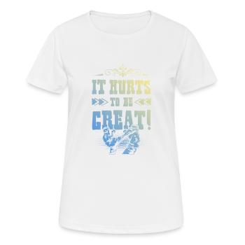 Mixed matrial arts - Women's Breathable T-Shirt - white - Front - AI Model Female 172 dark (172cm)
