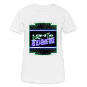 Beach Bedroom Jokes Couples Dinosaur Fan - Women's Breathable T-Shirt - white - Front - AI Model Female 172 dark (172cm)