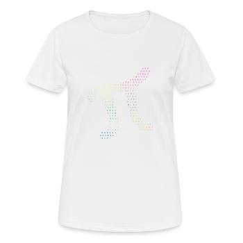 Digits of Pi in Source Code Numbers Pi Day 3.14159 - Women's Breathable T-Shirt - white - Front - AI Model Female 172 dark (172cm)