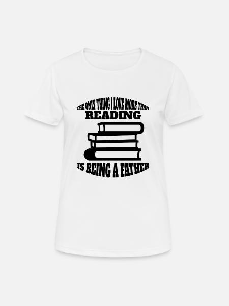 Read Books Readers Book Lovers Gift Book - Women's Breathable T-Shirt - white