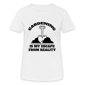 Jardinier Verger Jardin Cadeau Jardinier Amateur - T-shirt respirant Femme - blanc - Devant - AI Model Female 172 dark (172cm)