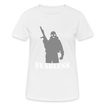Fearless - Women's Breathable T-Shirt - white - Front - AI Model Female 172 dark (172cm)