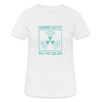 Centrale nucléaire Énergie nucléaire Energies renouvelables - T-shirt respirant Femme - blanc - Devant - AI Model Female 172 dark (172cm)