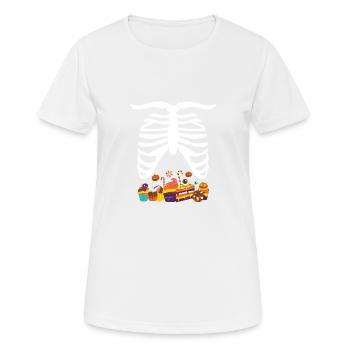 Cake Daughter - Women's Breathable T-Shirt - white - Front - AI Model Female 172 dark (172cm)