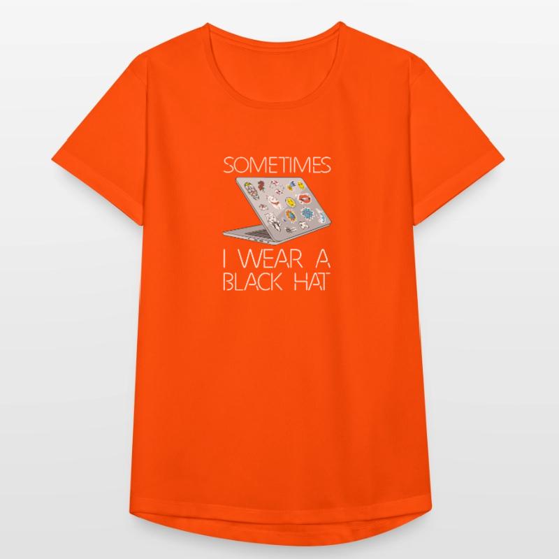 Hacker Programmierer Entwickler Informatik Frauen T-Shirt atmungsaktiv