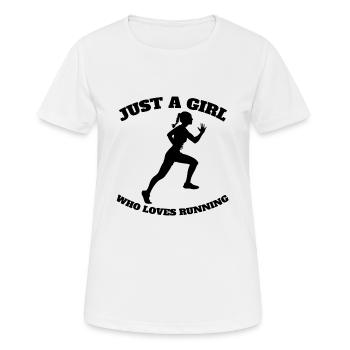 Jogger Training Running Cardio Fit Jogging - T-shirt respirant Femme - blanc - Devant - AI Model Female 172 dark (172cm)