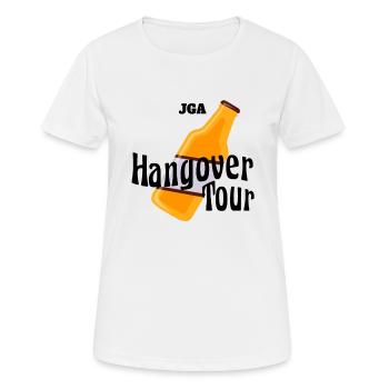 Hangover Tour JGA - Women's Breathable T-Shirt - white - Front - AI Model Female 172 dark (172cm)