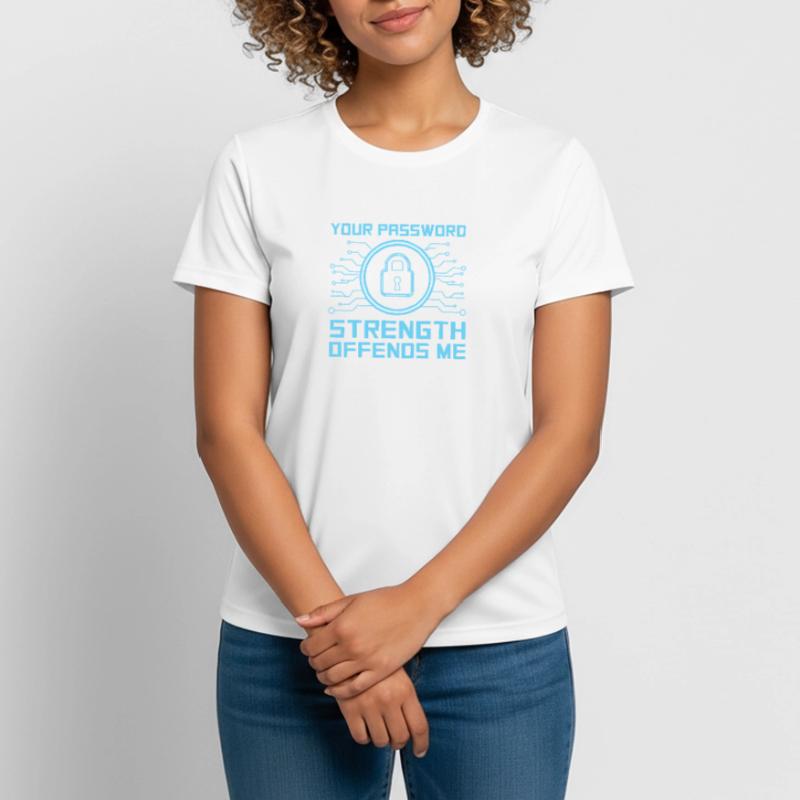 Hacker Programmer Developer Computer Science Women's Breathable T-Shirt