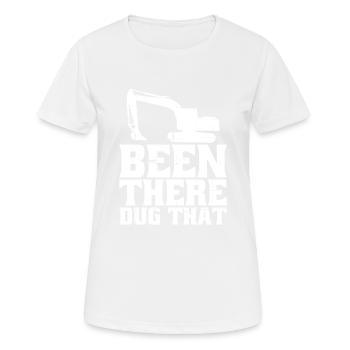 Été là creusé que 6 - T-shirt respirant Femme - blanc - Devant - AI Model Female 172 dark (172cm)