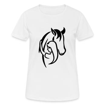 Best friends - Women's Breathable T-Shirt - white - Front - AI Model Female 172 dark (172cm)