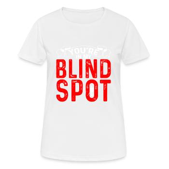 You're In My Blind Spot 8 - Women's Breathable T-Shirt - white - Front - AI Model Female 172 dark (172cm)