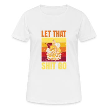 Schluss Mit Dem Unsinn Lustige Ethische Religionen - Frauen T-Shirt atmungsaktiv - Weiß - Vorne - AI Model Female 172 dark (172cm)