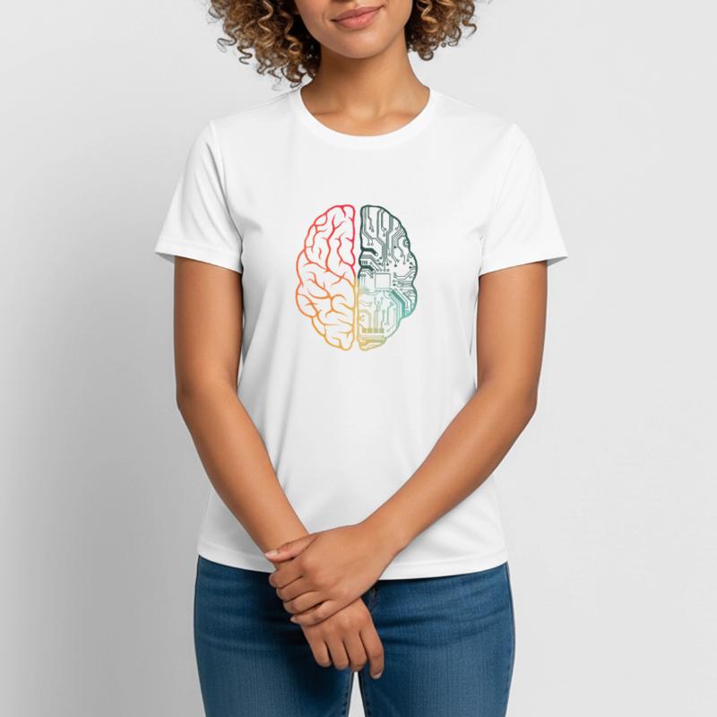 Programmierer Coding - Entwickler Programmieren Gehirn Frauen T-Shirt atmungsaktiv