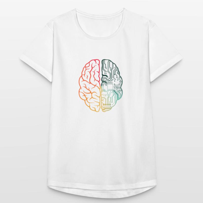 Programmeur HTML - Jeu de mots cérébral pour les développeurs de programmation T-shirt respirant Femme