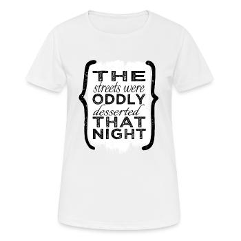 Coffeecups Book Author Geek Fun Reading Authors - Women's Breathable T-Shirt - white - Front - AI Model Female 172 dark (172cm)