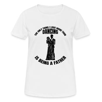 Dancer Gift Dance Ballroom Dance Class Ballet - Women's Breathable T-Shirt - white - Front - AI Model Female 172 dark (172cm)