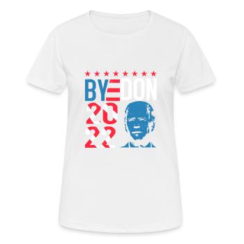 BYEDON 2022 - T-shirt respirant Femme - blanc - Devant - AI Model Female 172 dark (172cm)