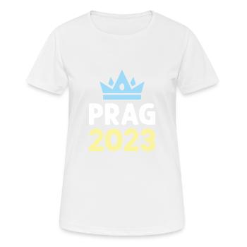 Prague 2023 Krone - Women's Breathable T-Shirt - white - Front - AI Model Female 172 dark (172cm)